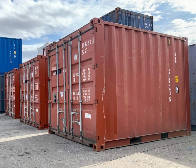 Contenedor de envío usado de 10 pies - Imagen 15