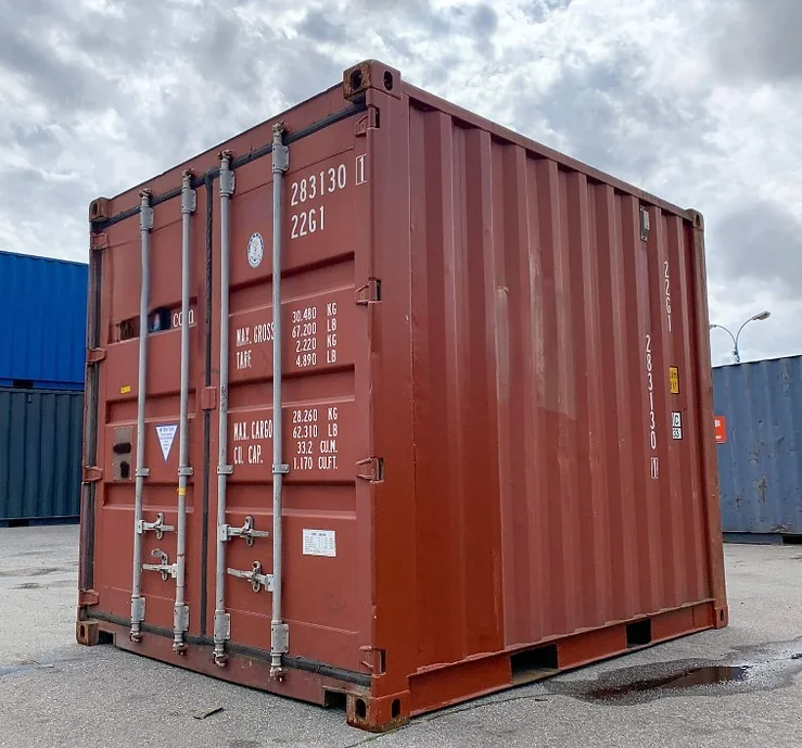 Contenedor de envío usado de 10 pies - Imagen 7