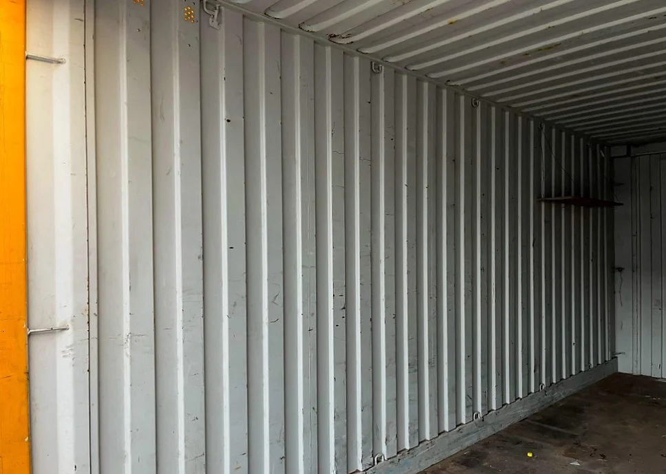 Contenedor de envío usado de 20 pies de alto cubo con paleta ancha (PW) - Imagen 12