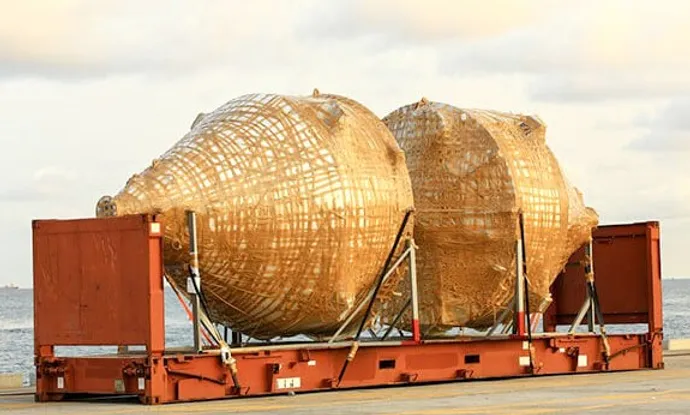 Contenedor de envío Flat Rack “Cargo Worthy” (CW) usado de 40 pies - Imagen 2