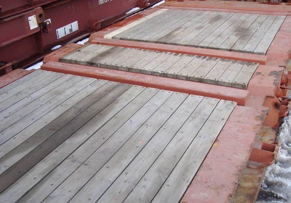 Contenedor de envío Flat Rack “Cargo Worthy” (CW) usado de 40 pies - Imagen 3