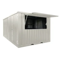 Contenedor Barra Desmontable XL 4×3 Metros Blanco RAL 9016