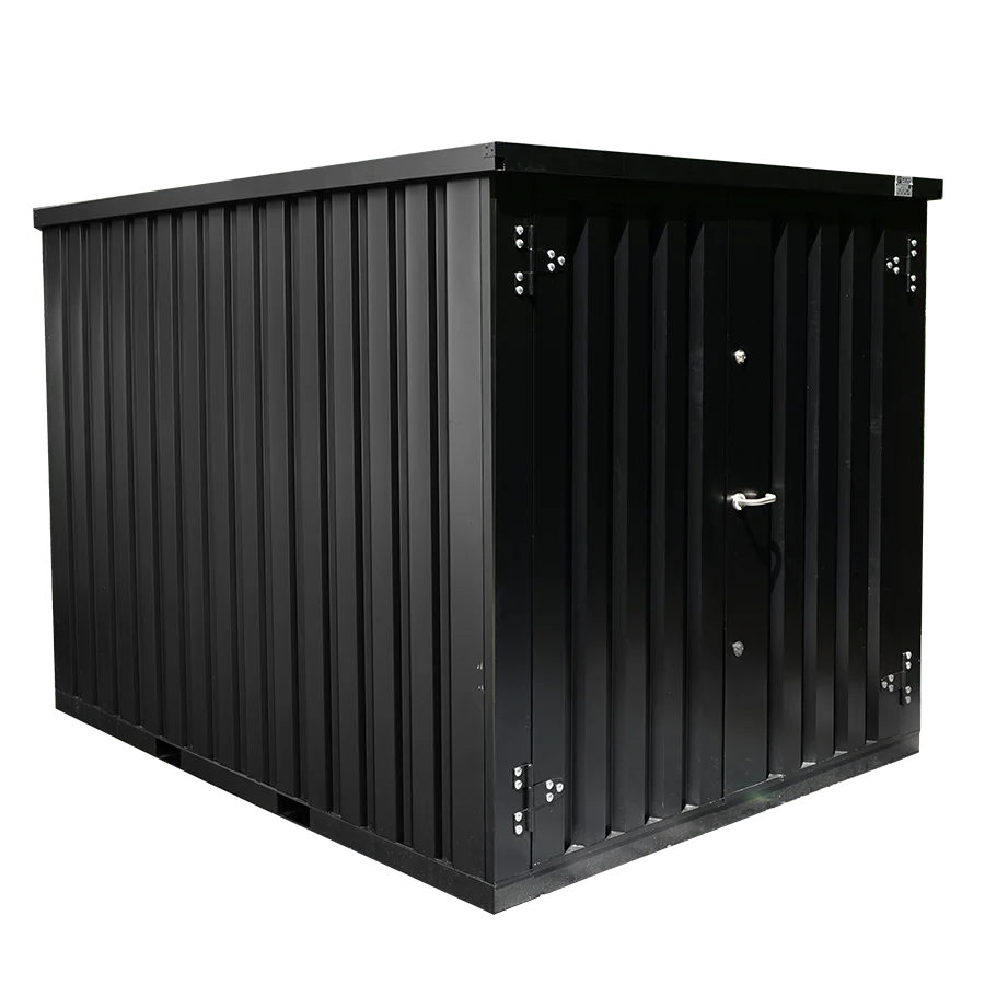 Contenedor de almacenamiento de 2 x 2 metros – con puerta doble