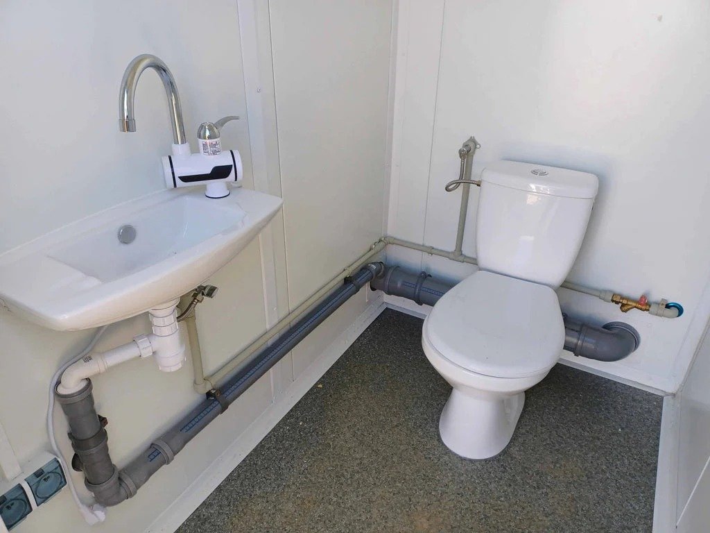 Contenedor Sanitario Doble de 2 Cabinas - Imagen 9