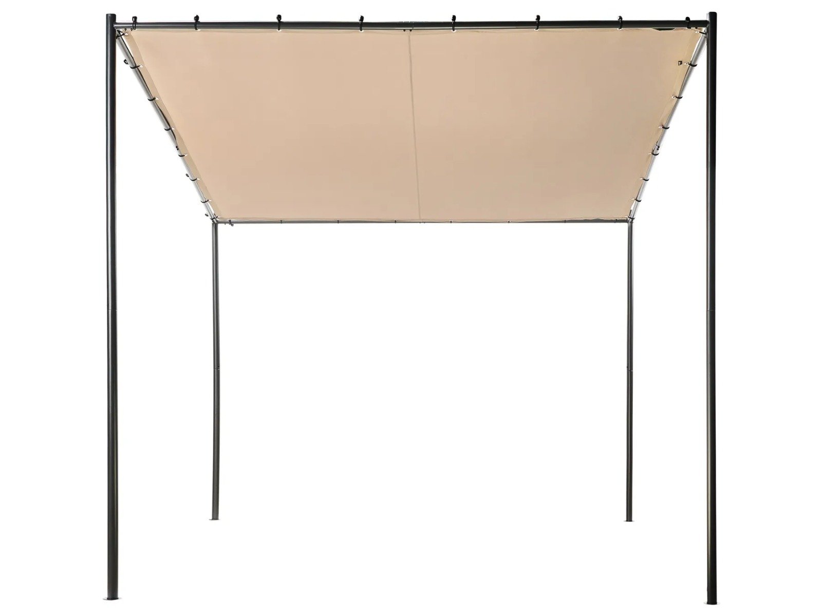 Gazebo VIMINO Metal Taupe
