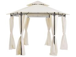 Gazebo PORTEL Metal Beige