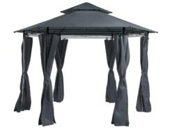 Gazebo PORTEL Metal Gris Grafito