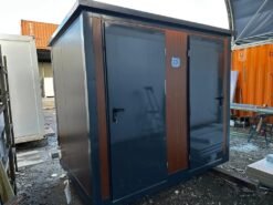 Contenedor Sanitario Doble de 2 Cabinas