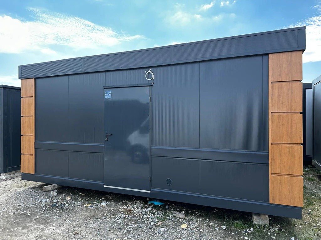 Contenedor Sanitario con Múltiples Unidades: Funcionalidad y Espacio - Imagen 2