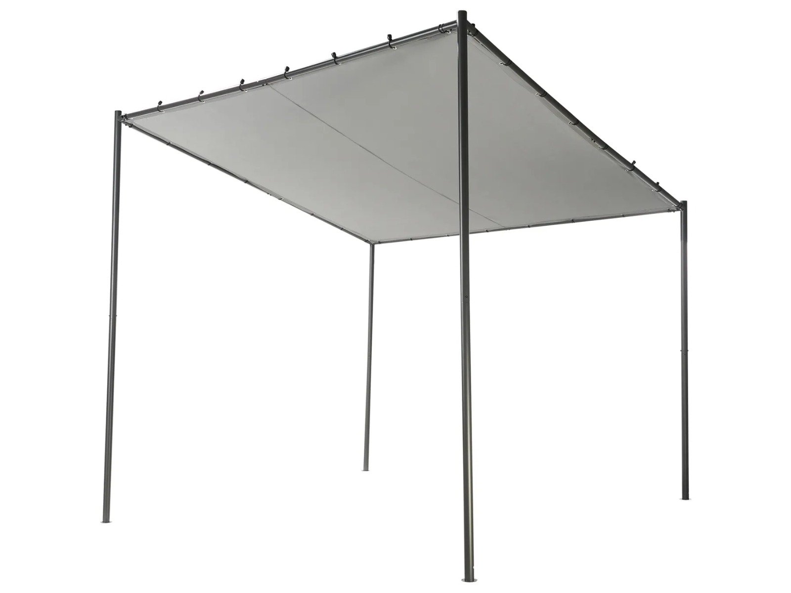 Gazebo VIMINO Metal Gris - Imagen 3