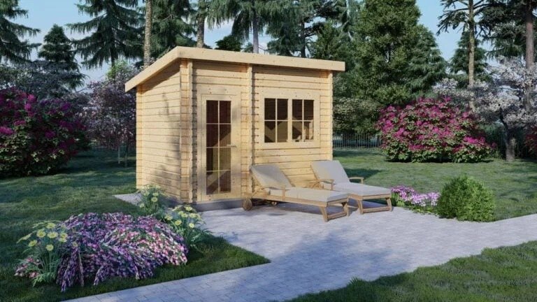Sauna Exterior Derby, 7 m² - Imagen 2