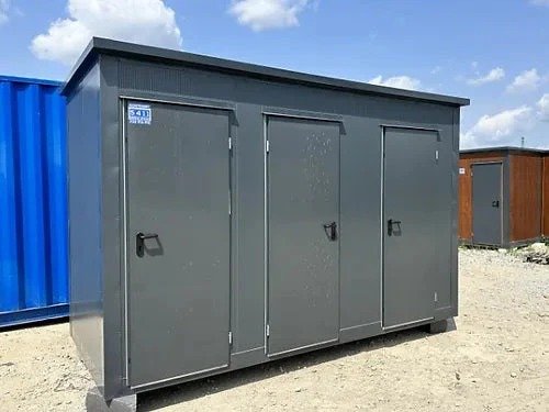 Contenedor Sanitario con 3 Cabinas - Imagen 4