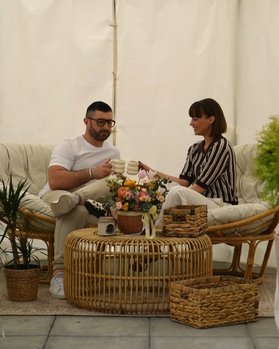 Gazebo SAFARA Metal Beige - Imagen 4