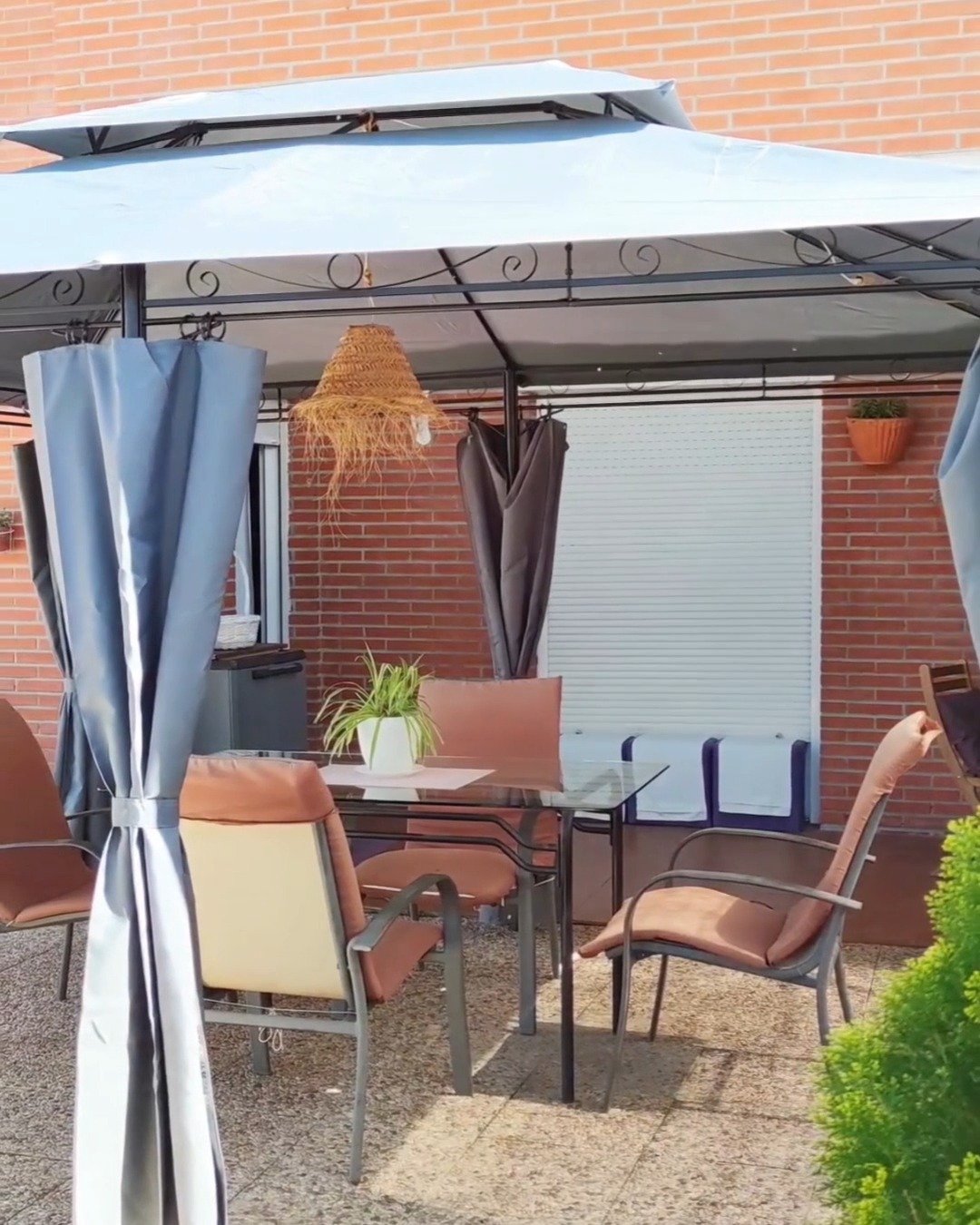 Gazebo COLOS Metal Gris Grafito - Imagen 4