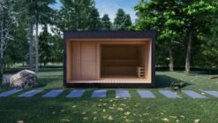 Sauna Prefabricada SIP Prague, 15 m²