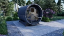 Alternative view of Sauna Exterior Barril Elston, 2.3×3.0