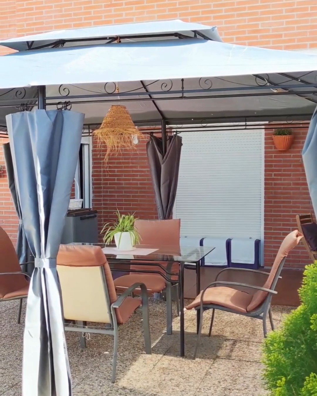 Gazebo COLOS Metal Gris Grafito - Imagen 5