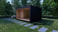 Alternative view of Sauna Prefabricada SIP Prague, 15 m²