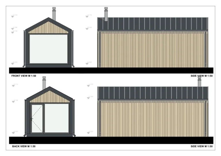 Sauna Prefabricada SIP Oulu, 23 m² - Imagen 3