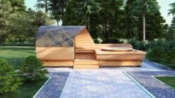 Alternative view of Jacuzzi Sauna Bravehearth, 2.6×6